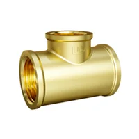 Тройник переходной LD Pride DN 25 х 20 х 25 (1" ВР х 3/4" ВР х 1" ВР) латунь