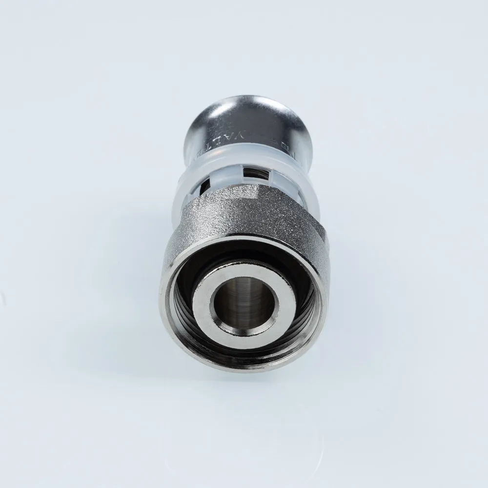 Изображение Пресс-фитинг с накидной гайкой под евроконус Valtec 16 (2,0) мм х 3/4”