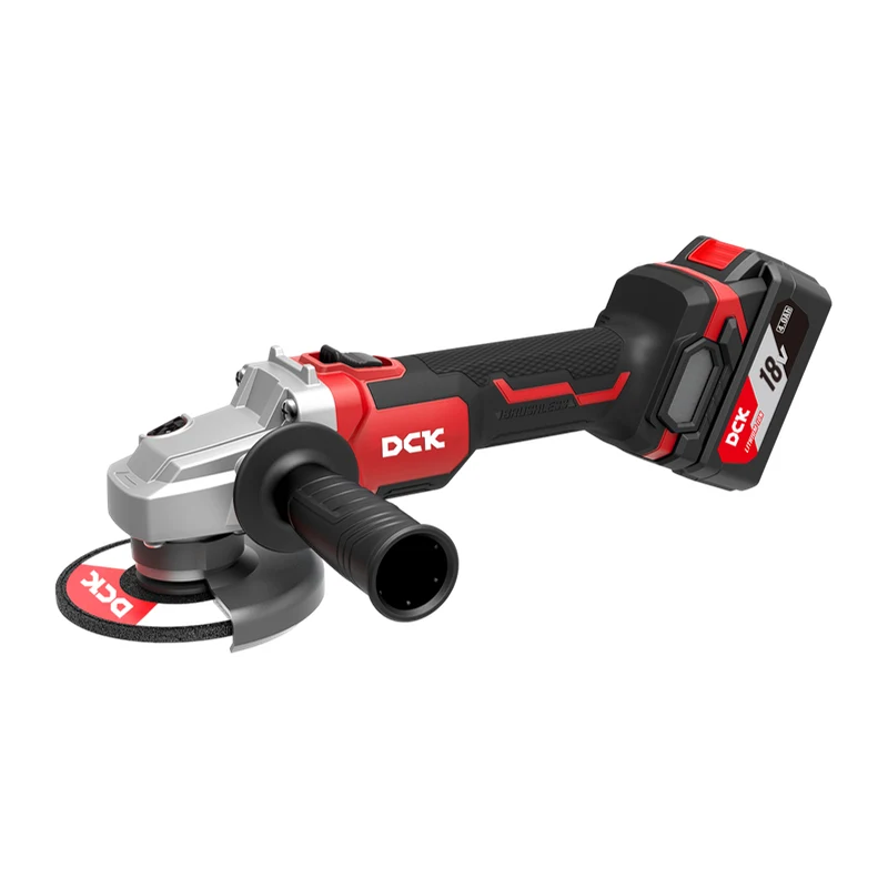 Изображение УШМ аккумуляторная (болгарка) DCK KSM03-125 (TYPE FK)