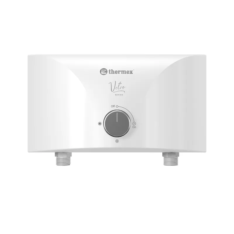 Изображение Водонагреватель электрический проточный Thermex Vetro 6500 shower (6,5 кВт)