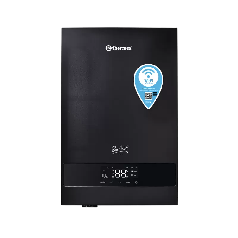 Изображение Котел электрический Thermex Boss 12 кВт Wi-Fi (Black)