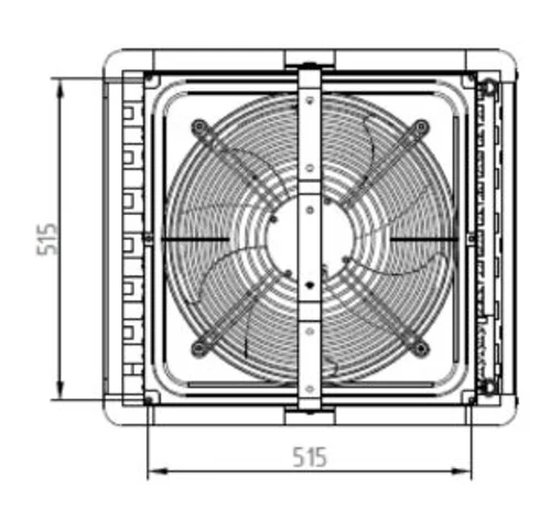 Водяной тепловентилятор Греерс ВС-2245ЕСМ (51,9 кВт)
