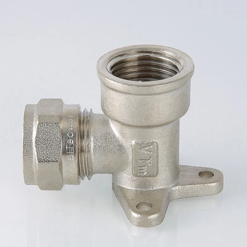 Изображение Водорозетка Valtec 16 мм х 1/2" (вр) угловая с креплением
