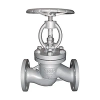 Вентиль стальной фланцевый 15с65нж Ду 15 мм (1/2") Ру 16