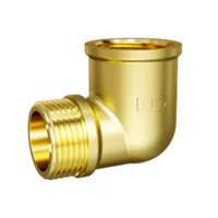 Угол 90 гр LD Pride DN 25 (1") ВР/НР латунь