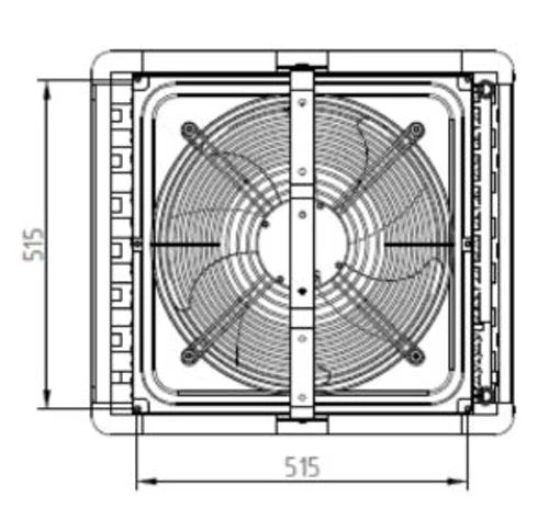 Водяной тепловентилятор Греерс ВС-2125ЕСМ (30,7 кВт)