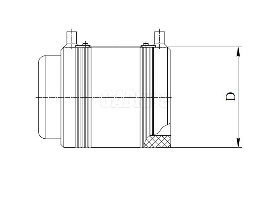 Изображение Заглушка электросварная SAB 25 мм ПЭ100 PN16 SDR11