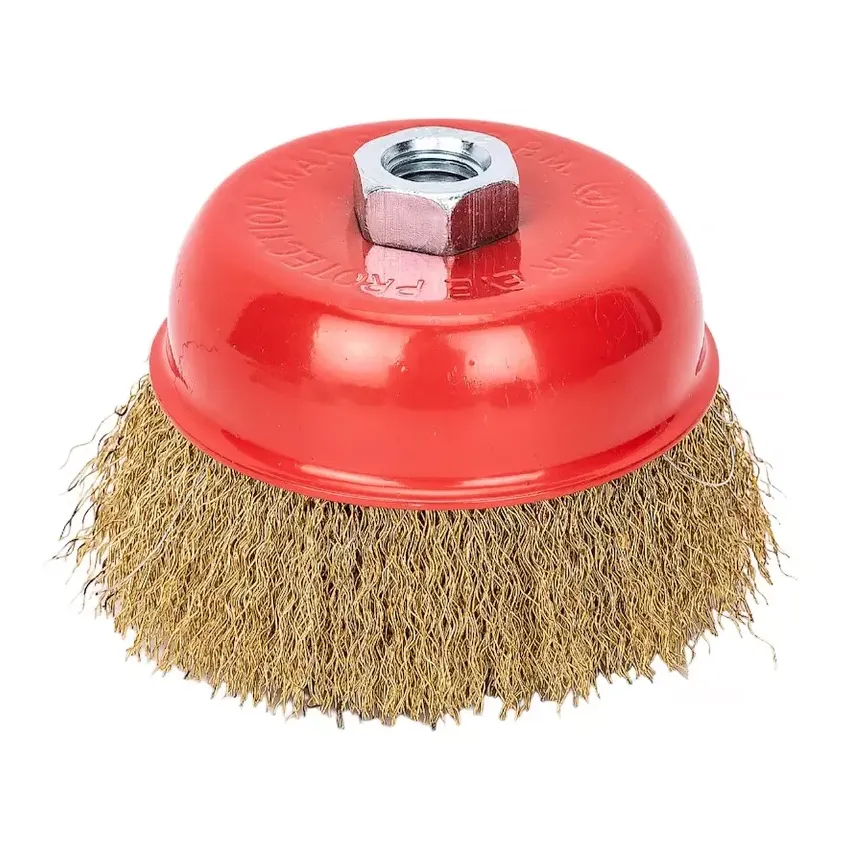 Щетка-чашка для УШМ М14 65 мм Flexione витая проволока