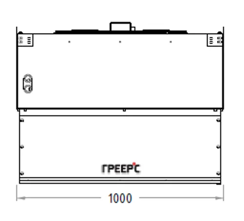 Изображение Тепловая завеса Греерс ЗВП-М4-100В