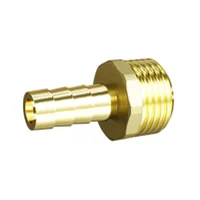 Штуцер для шланга LD Pride Дн 12 х 1/2” НР латунь