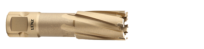 Изображение Сверла корончатые по металлу Lenz LZHL ДУ от 18 мм до 50 мм длиной 110 мм (HSS)