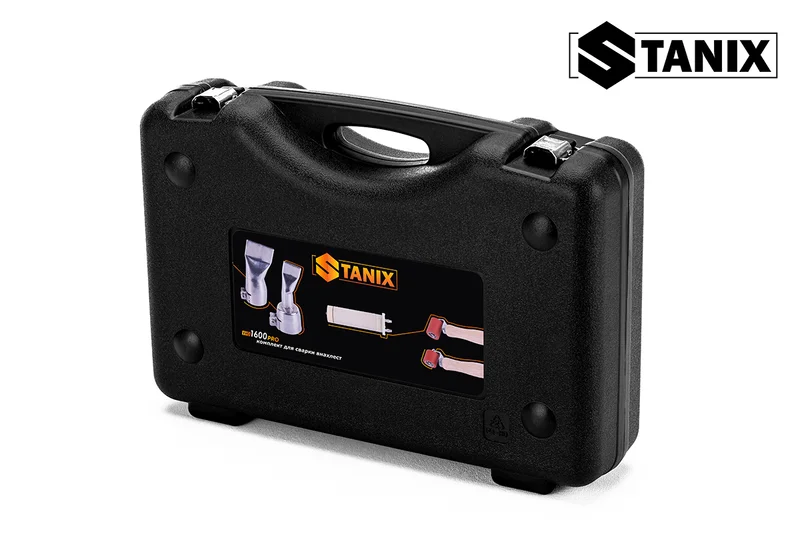 Изображение Сварочный фен Stanix Evo 1600 Pro комплект для сварки внахлест