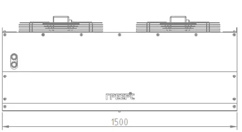 Изображение Тепловая завеса Греерс ЗВП-М3-150В