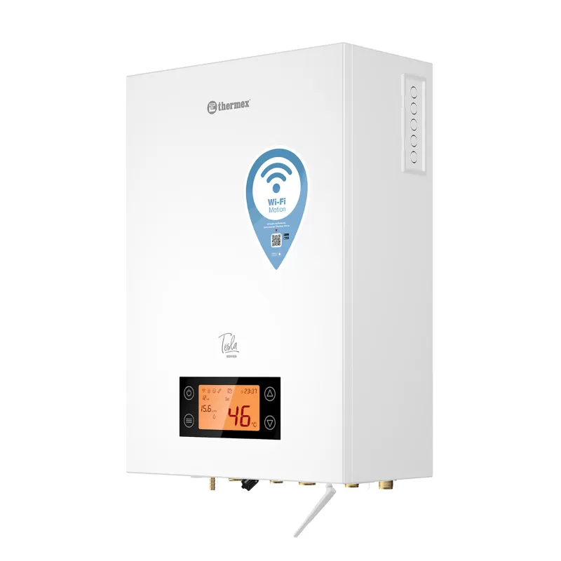 Изображение Котел электрический двухконтурный Thermex Tesla Double 12-24 (24 кВт) Wi-Fi