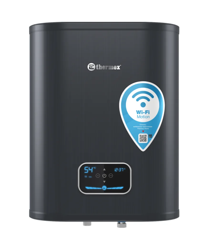 Изображение Водонагреватель электрический плоский накопительный Thermex ID 30 V (pro) Wi-Fi 30 литров