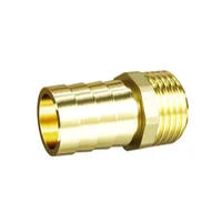 Штуцер для шланга LD Pride Дн 20 х 3/4” НР латунь