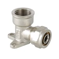 Изображение Водорозетка Valtec 16 мм х 1/2" (вр) угловая с креплением