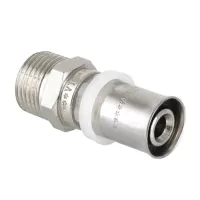Изображение Пресс-фитинг с переходом на наружную резьбу Valtec 16 мм х 1/2”