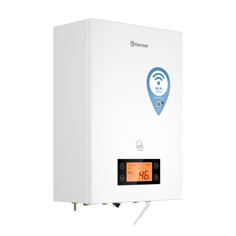 Изображение Котел электрический двухконтурный Thermex Tesla Double 12-24 (24 кВт) Wi-Fi