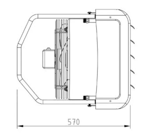 Водяной тепловентилятор Греерс ВС-1320С (24,1 кВт)