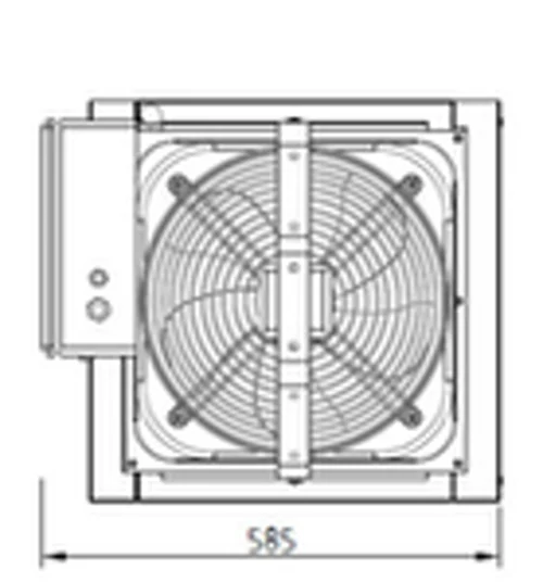 Изображение Электрический тепловентилятор Греерс ЕС-21 IP54 (21,26 кВт)