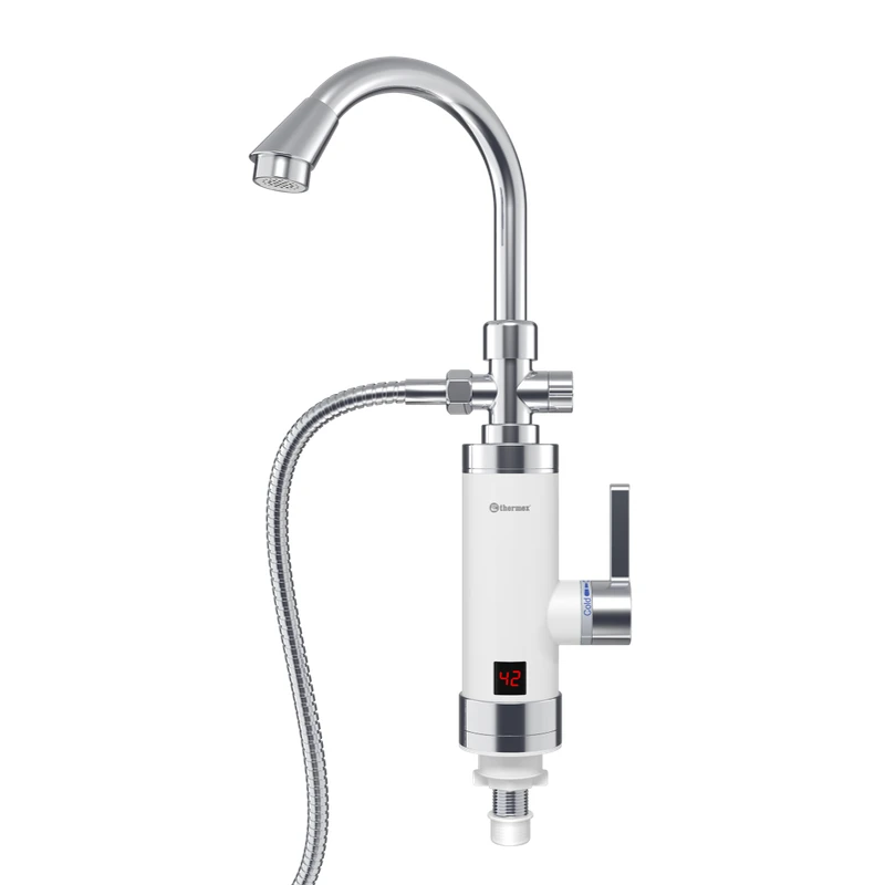 Изображение Водонагреватель проточный электрический Thermex Focus 3000 (3 кВт)