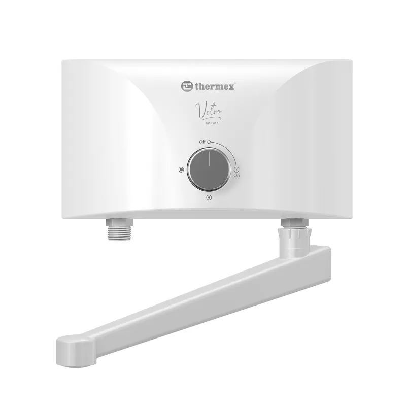 Изображение Водонагреватель электрический проточный Thermex Vetro 6500 shower (6,5 кВт)