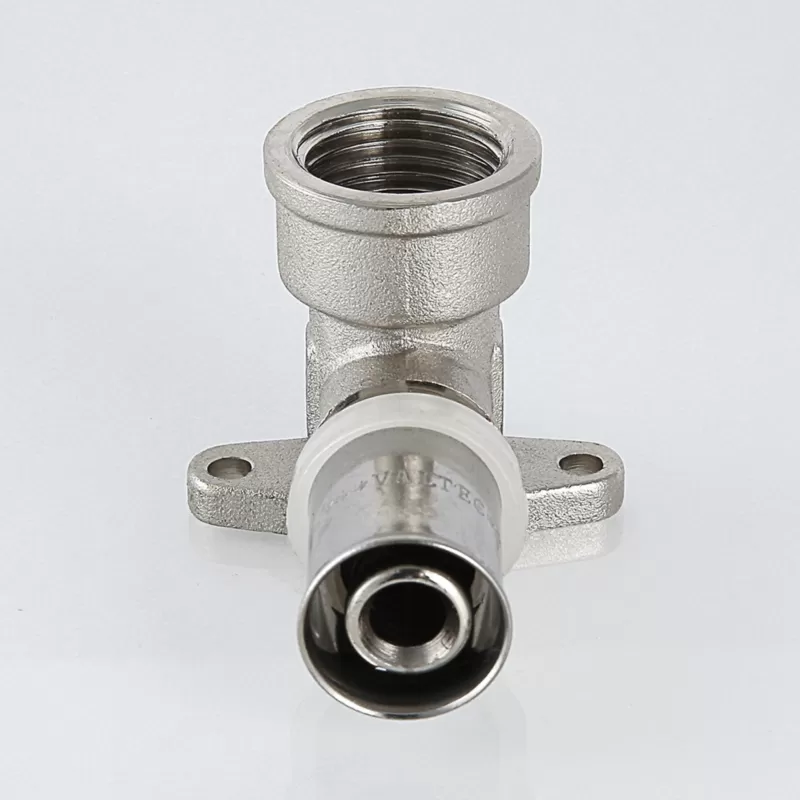 Изображение Пресс угольник водорозетка с креплением Valtec 16 мм х 1/2"