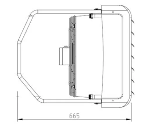 Водяной тепловентилятор Греерс ВС-2365ЕСМ (73,2 кВт)
