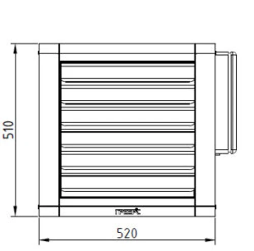 Изображение Электрический тепловентилятор Греерс ЕС-21 IP54 (21,26 кВт)
