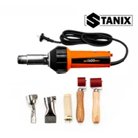 Изображение Сварочный фен Stanix Evo 1600 Pro комплект для сварки внахлест