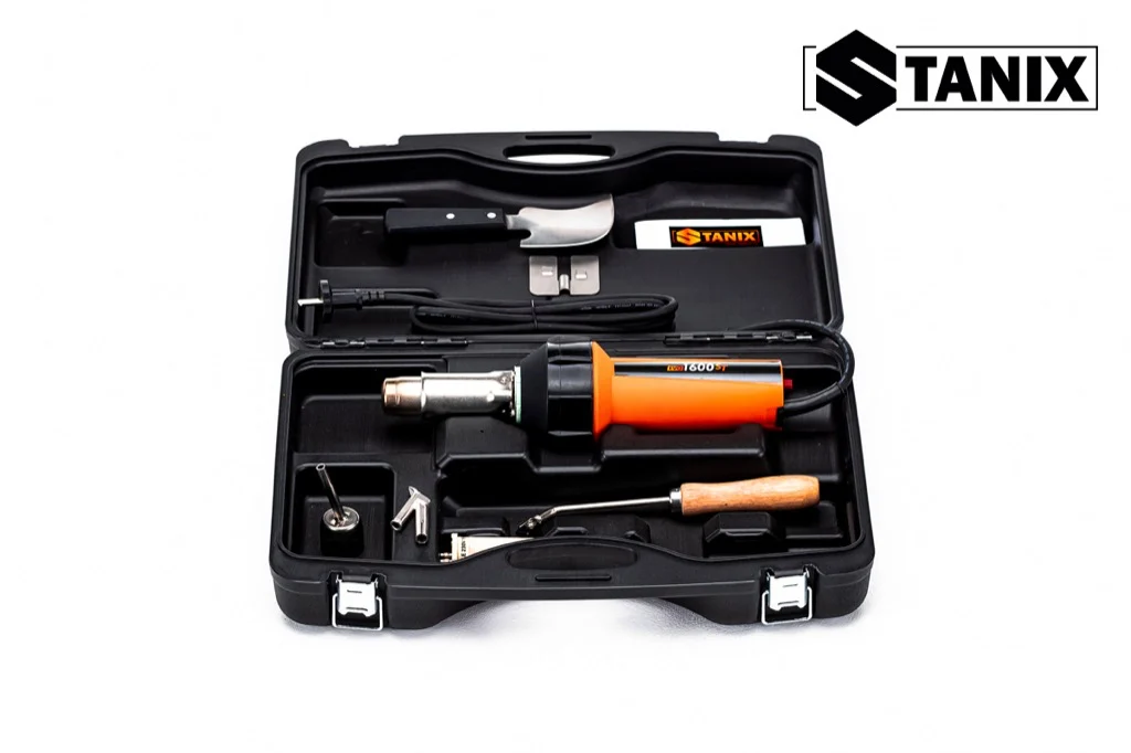 Изображение Сварочный фен Stanix Evo 1600ST комплект для сварки линолеума