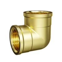 Угол 90 гр LD Pride DN 50 (2") ВР/ВР латунь (3)
