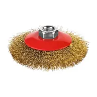 Щетка коническая для УШМ (тарелка) Flexione 100 мм