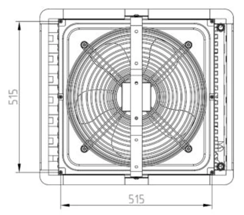 Водяной тепловентилятор Греерс ВС-2340С (42,1 кВт)