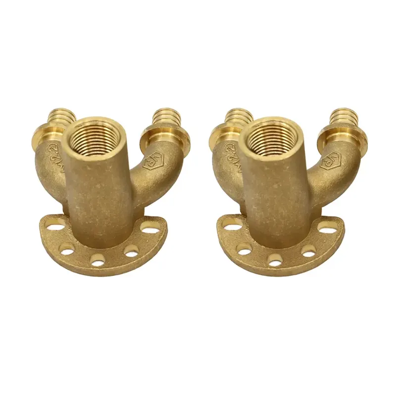 Изображение Водорозетка аксиальная латунная проходная Vieir 16 X 2,2 - Rp 1/2″